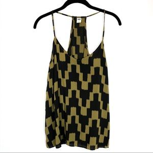 Old Navy Olive Racer Back Tank Top Size Medium
